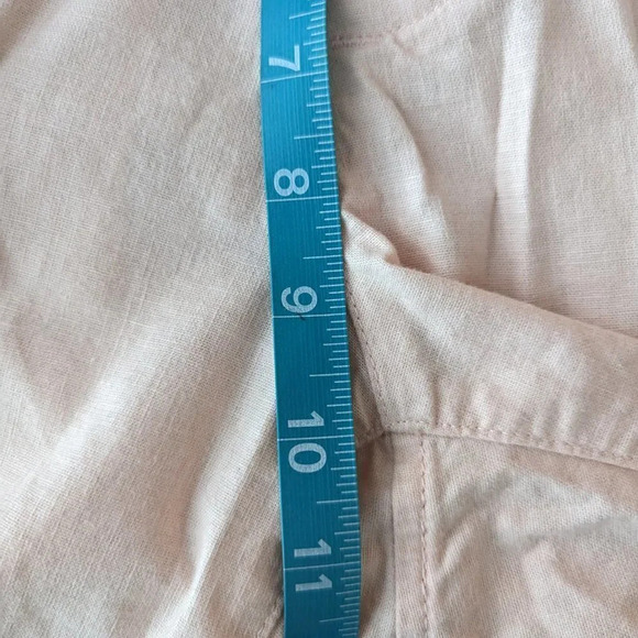 Ambercrombie & Fitch Pink Cotton/Linen Blend Shorts Size XS - Picture 8 of 10